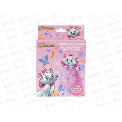 Набор по выращиванию кристаллов Кошечка. IQ Эксперимент, EX-CG01-CT Набор по выращиванию кристаллов Кошечка. IQ Эксперимент, EX-CG01-CT