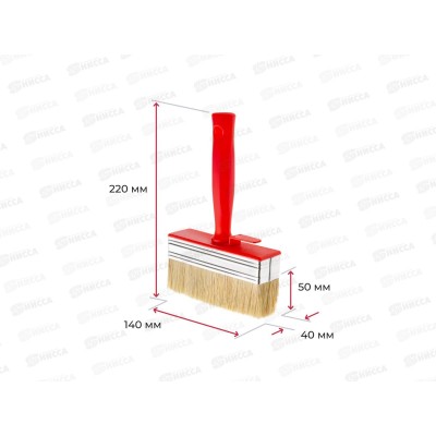 Кисть  КП  40*140мм Столичная №3, (13040140)