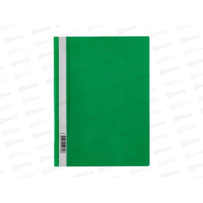 Скоросшиватель-мяг.пл. Hatber пр.верх, зеленая,140/180мкм 00104 *20