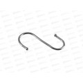 Крючок д/рейлинга S-образный 7,4х3,2х0,4см VETTA 440-017  г