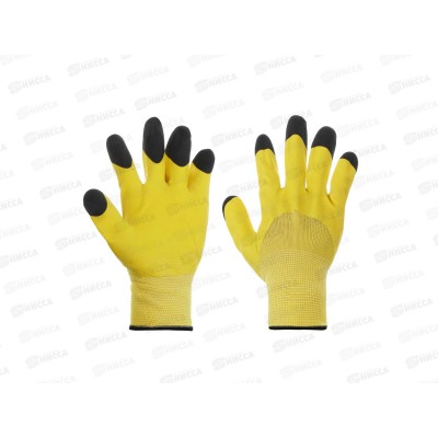 Перчатки садовые латексный двойной полуоблив р-9 25см 180-020 г Перчатки садовые латексный двойной полуоблив р-9 25см 180-020 г