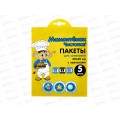 Пакеты для запекания с завязками Мамонтенок 30*40с 5штм *30 МП Пакеты для запекания с завязками Мамонтенок 30*40с 5штм *30 МП
