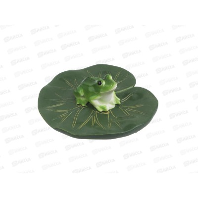 Фигура для украшения пруда &quotЛягушка&quot 11см INBLOOM полистоун 171-031 г