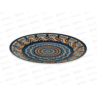 Тарелка плоская круглая фарфор d-20см Марокко т8-3312ц *12/72