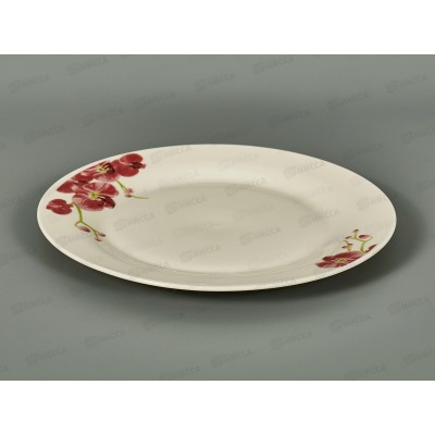 Тарелка плоская круглая 20см Орхидея т8-88837ц *12/72