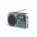 Радиоприемник Perfeo цифровой PILOT FM 87.5-108МГц/ MP3/ питание USB или 3*14500, , серый, PF_D0575