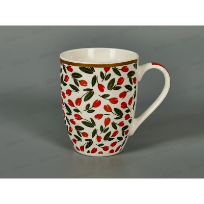 Кружка бочка Праздничная 340мл 1019060