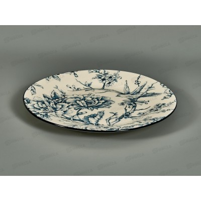 Тарелка десертная Blue garden ZX2561-80FP 20см 692278