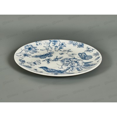 Тарелка десертная 4211011014011 Лазурный сад 19см 697326