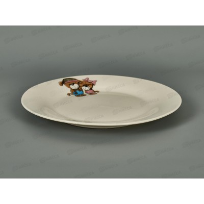 Тарелка мелкая 20см Ушастые друзья 1029080