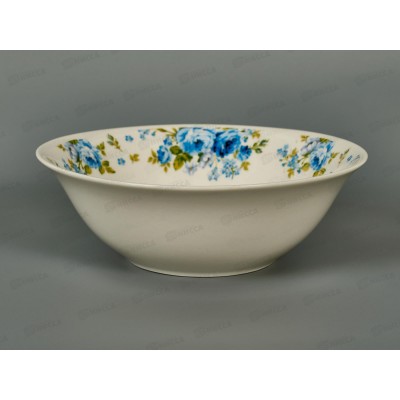 Салатник 20см/1000мл Синие розы 1029078