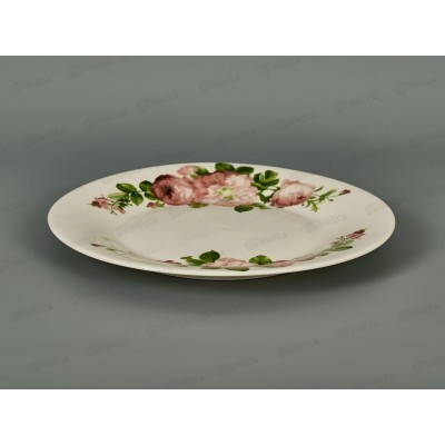 Тарелка мелкая 20см Чайная роза 2 1029097