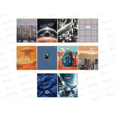 Тетрадь 48л лин. BG Мix-10 Мальчики, асс.06099 *10/80