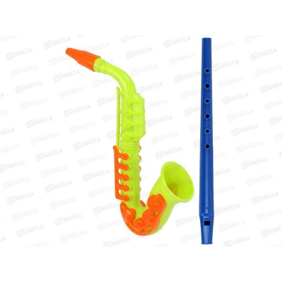 Набор муз. инструментов (флейта и саксофон), ИК-0938 в пакете