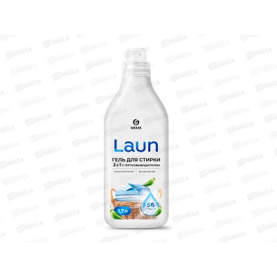 Laun гель для стирки 2в1 с пятновыводителем 1,7л *6 126154 Laun гель для стирки 2в1 с пятновыводителем 1,7л *6 126154