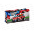 Конструктор Bondibon Пожарная служба, Машина 83дет ВВ3659