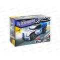 Конструктор Bondibon Спорт Гонки, Машина, бело-синяя, 57дет ВВ6140 Конструктор Bondibon Спорт Гонки, Машина, бело-синяя, 57дет ВВ6140