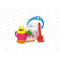 Набор песочный &quotЦветняшки&quot 01880 (ведро, совок, грабли, лейка)