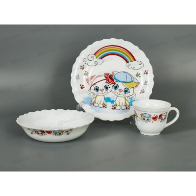 Набор для завтрака 3пр CAT PO-3sd-660 118731 *12