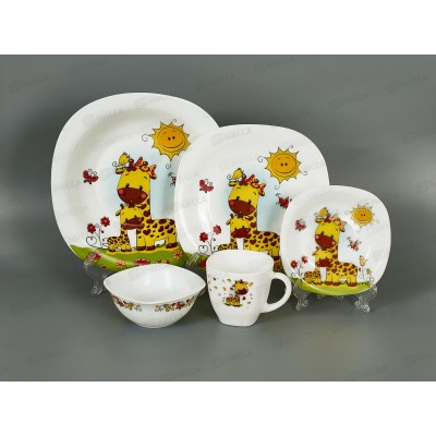 Набор для завтрака 5пр Giraffe PO-5sd-460 122292 *12
