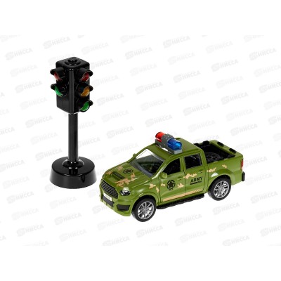 Набор &quotСветофор&quot М1534-78AL машинка инерц., светофор в пакете