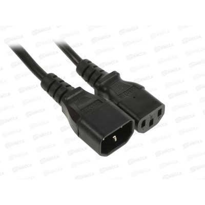 Шнур сетевой REXANT СЕЕ7/7(Schuko)–IEC320 C13 3x0,75мм 6А 0.6м, 04-2731