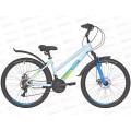 Велосипед 26" 21ск RUSH LADY 500 DISC ST белый рама 15", 320 081 Велосипед 26" 21ск RUSH LADY 500 DISC ST белый рама 15", 320 081