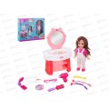 Набор &quotМодница&quot &quotGirl's club&quot IT109911 кукла 30см, трюмо, в/к 47*33*9