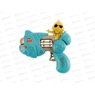 Пистолет на бат. М1662-3 свет, звук, в пакете 16,5*21см
