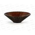 Салатник 5814/1-Н7 d-240мм h-85мм Браун