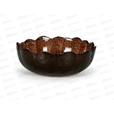 Салатник 5817/1-Н7 d-165мм h-60мм Брауни