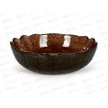 Салатник 5819/1-Н7 d-210мм h-70мм Браун