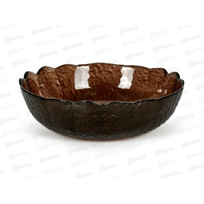 Салатник 5819/1-Н7 d-210мм h-70мм Браун