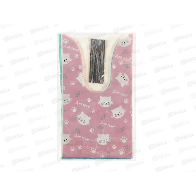 Набор пакетов подарочных  13,5*22см MESHU Веселый узор,30шт 62109