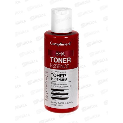КОМПЛИМЕНТ Тонер-эссенция для лица Матирующая ВНА150мл *12
