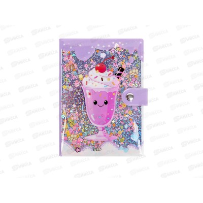 Блокнот Darvish 10,5*14,8см 80л на кнопке  &quotКоктель&quotDV-15949-1*10