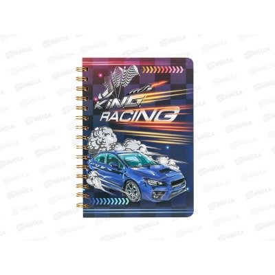 Блокнот Darvish  80л на греб. &quotКоролевские гонки&quot DV-15939-3*10