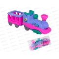 Паровоз Крокотам розово-голубой, ПД-4642  *15