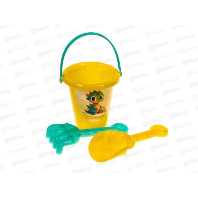 Набор песочный КРОКОТАМ Дракончик 3 предмета ПН-9Ж *30