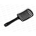 Расческа GT Скелетная с ручкой 27см квадрат черный пластик *72