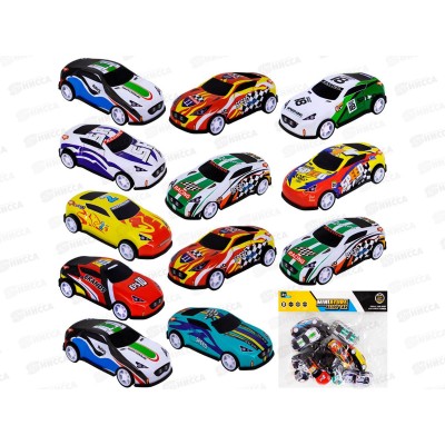 Набор машин HR026-2, 12шт в пакете FCJ1447942