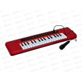 Синтезатор ВХ-1625 32 клавиши, красный, 2440041 в коробке
