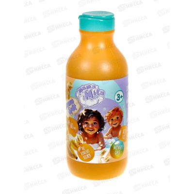 Mama Mila пена для ванны детская меняющая цвет Banana Spilt 500мл