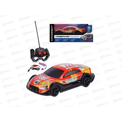 Машина Лазеркар р/у, подсветка корпуса, аккум. красный, 870841 Машина Лазеркар р/у, подсветка корпуса, аккум. красный, 870841