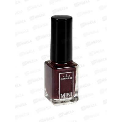 Jeanmishel MINI Лак для ногтей 666 6мл №152 темно-бордовый с перл *24