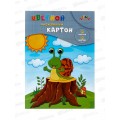 Цветной карт. А4 Апплика 12л 12цв.Веселая улитка, С2801-11*30 Цветной карт. А4 Апплика 12л 12цв.Веселая улитка, С2801-11*30