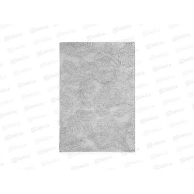 Обложка д/паспорта ЭКСМО Jade Серый,иск.кож.,2отд.д/пл карт.ОПК0521