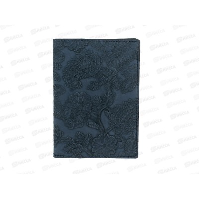 Обложка д/паспорта ЭКСМО Jade Черничн,иск.кож.,2отд.д/пл карт.ОПК0516