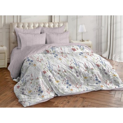 КПБ 2сп с евро Поплин Гербарий