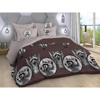 КПБ 1,5сп Поплин Еноты